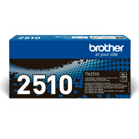 Toner Brother TN-2510 Preto (1200 pág.)